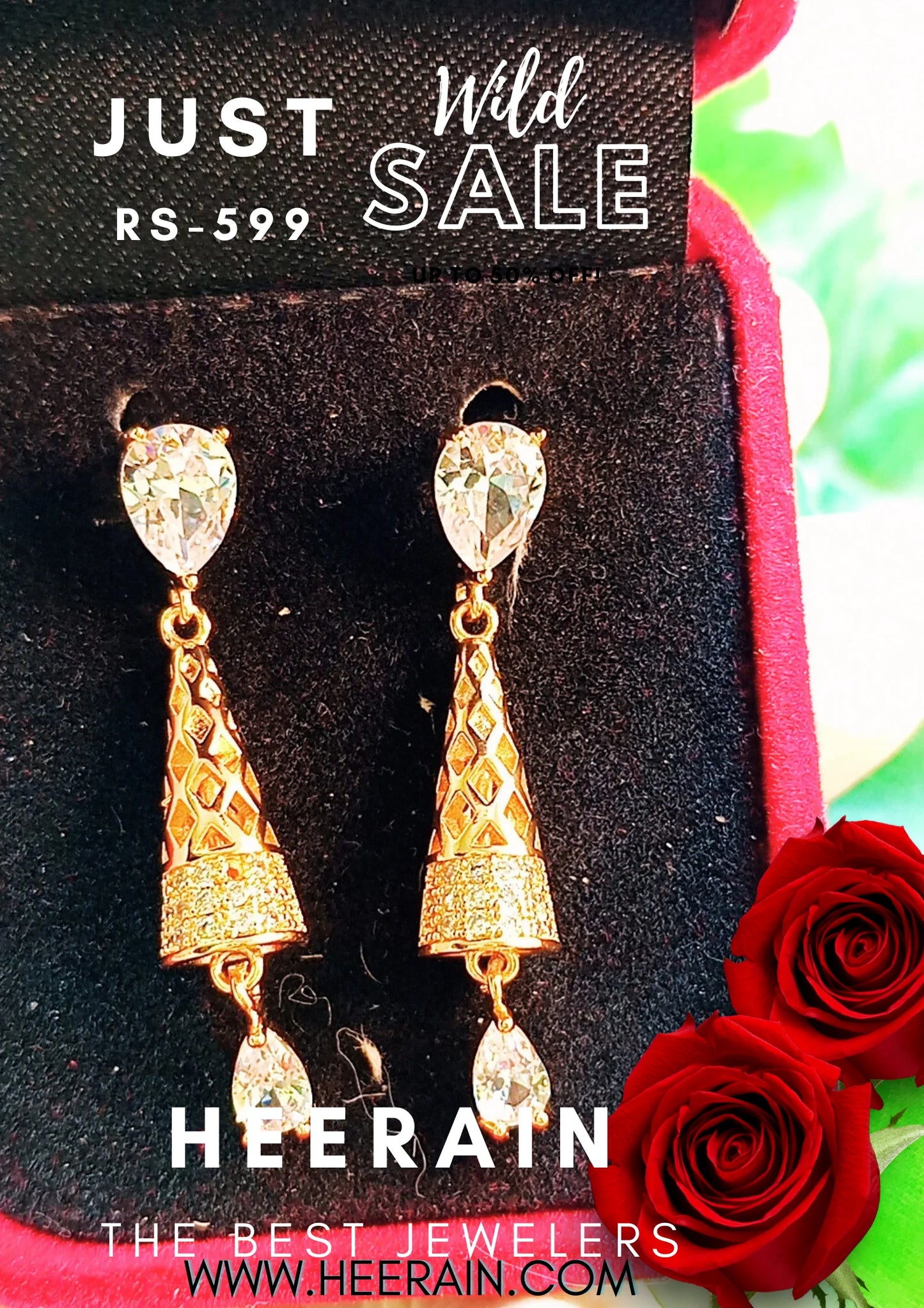 High-Quality Gold-Plated Earrings