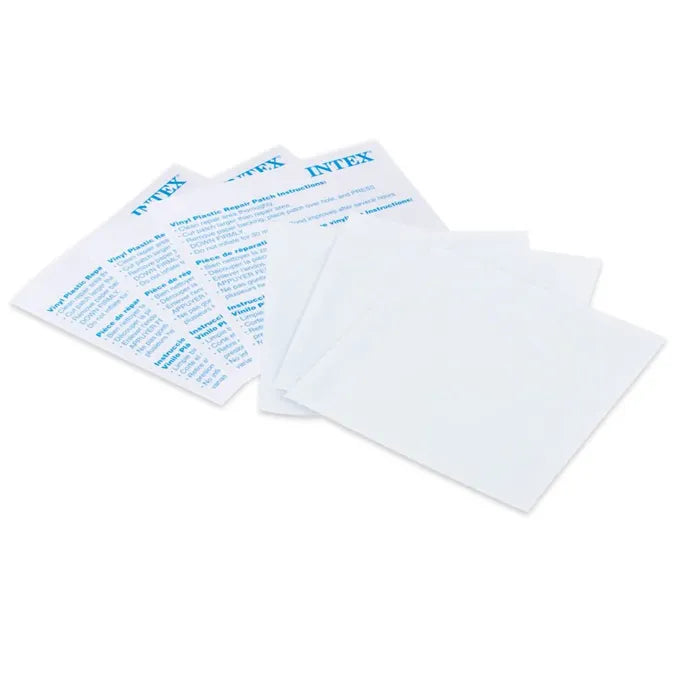Intex Swimming Pool Repair Patch (6 Pack) – Tube, Vinyl & Inflatable Puncture Fix Kit 59631NP
