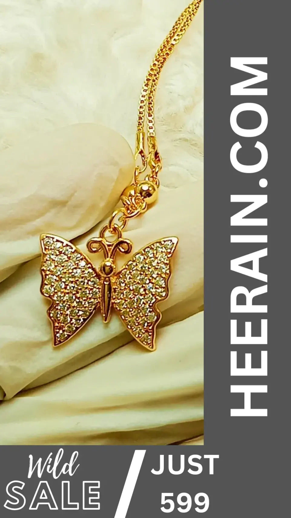 Elegant Butterfly Pendant - Symbol of Grace and Transformation