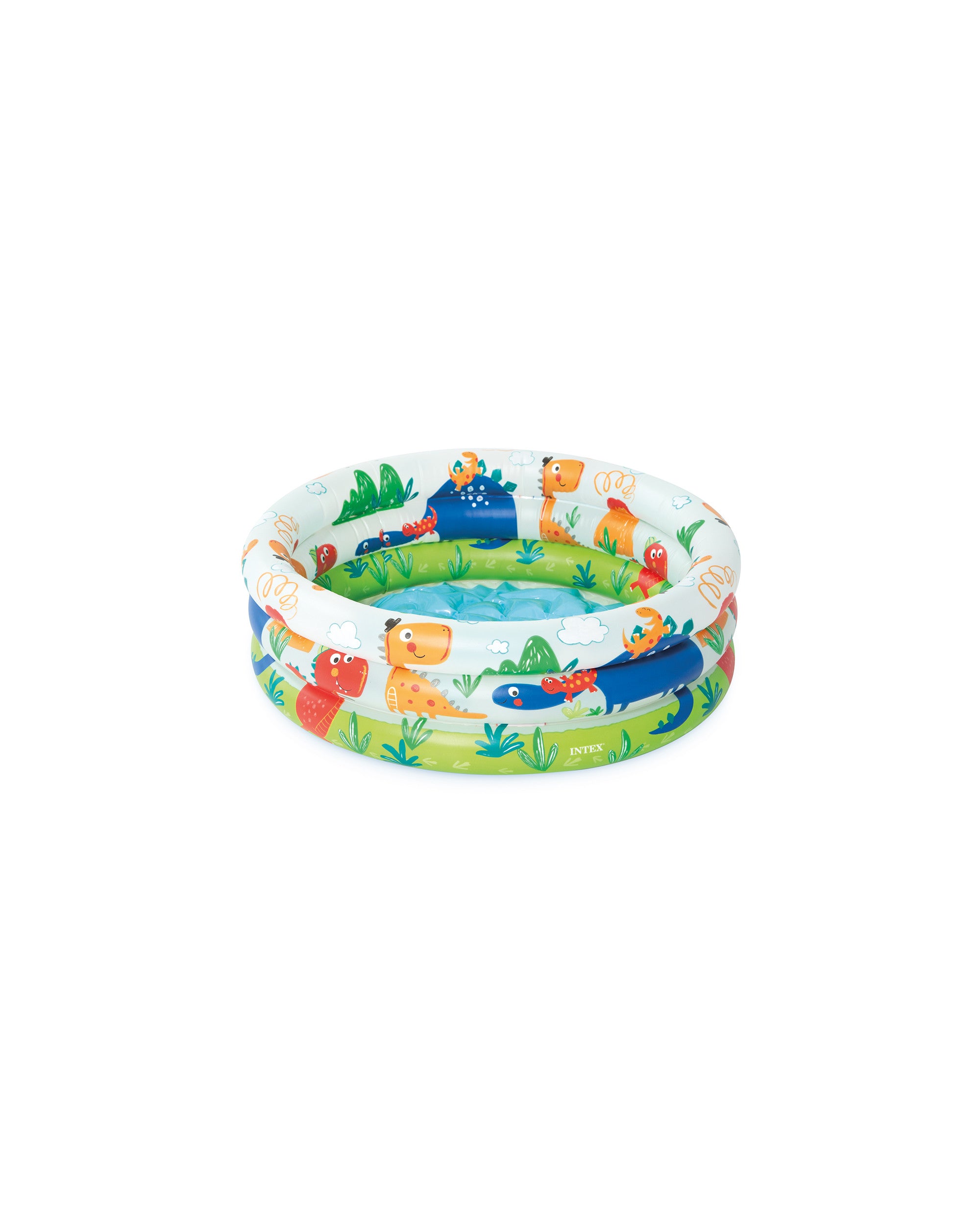 Dino Buddies 3-Ring Inflatable Kiddie Pool