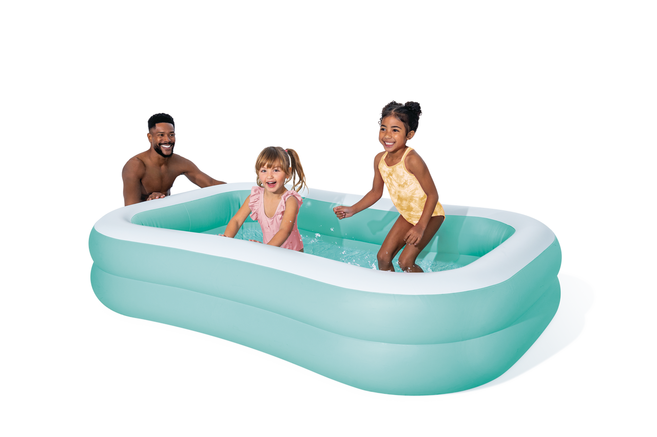 Swim Center® Aqua Inflatable Family Pool