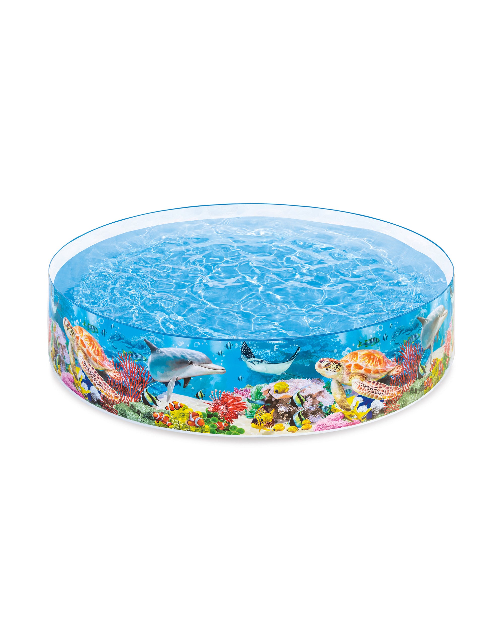 Inflatable Air Pool 8FT for Kids & Family - Portable Swimming Pool Pakistan