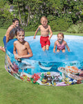 Inflatable Air Pool 8FT for Kids & Family - Portable Swimming Pool Pakistan