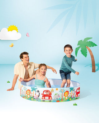 INTEX Ocean Reef Inflatable Pool – 4 Feet (Kids Pool Without Air)