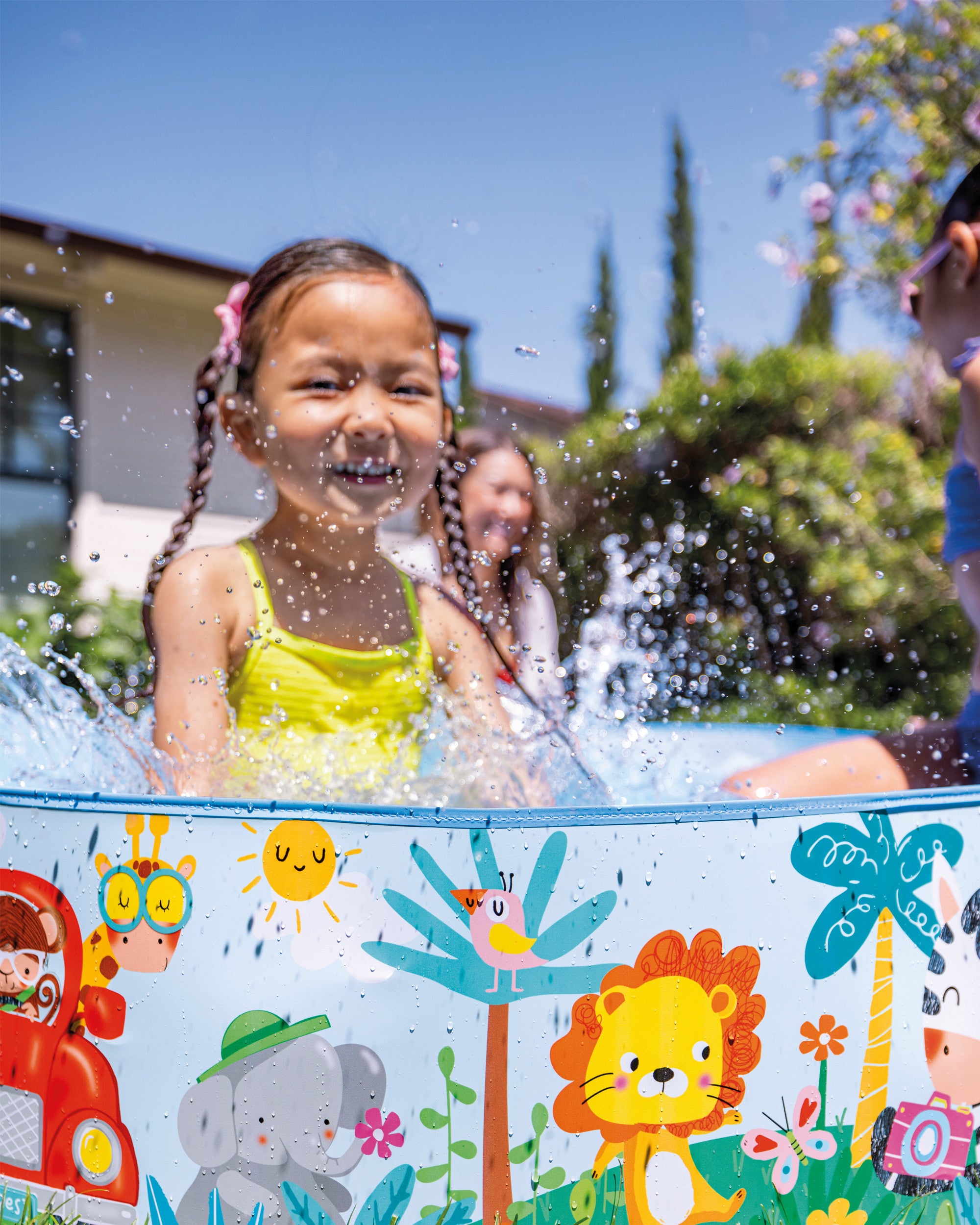 INTEX Ocean Reef Inflatable Pool – 4 Feet (Kids Pool Without Air)