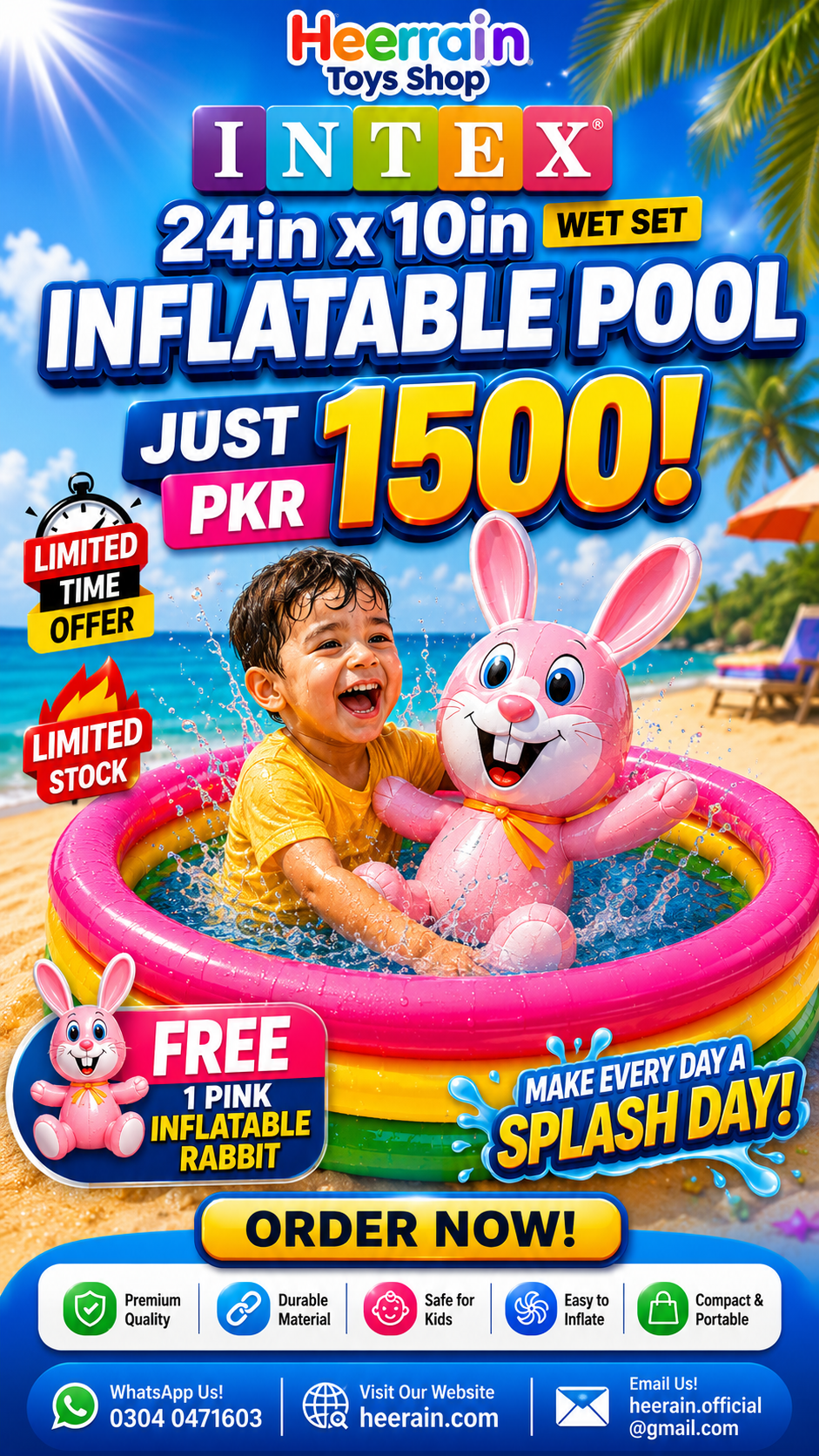🔥 Lahore & Islamabad Parents! Is Summer Heat Making Your Kids Bored at Home? ☀️🥵
