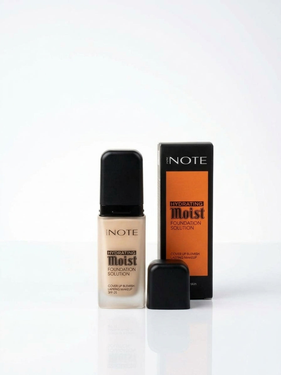 NOTE Hydrating Moist Foundation Solution – Full Coverage, Long-Lasting Liquid Foundation (SPF 35)