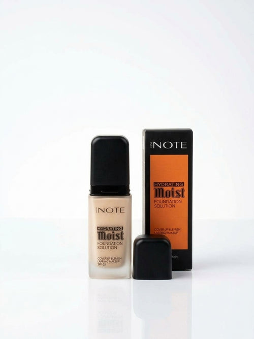 NOTE Hydrating Moist Foundation Solution – Full Coverage, Long-Lasting Liquid Foundation (SPF 35)