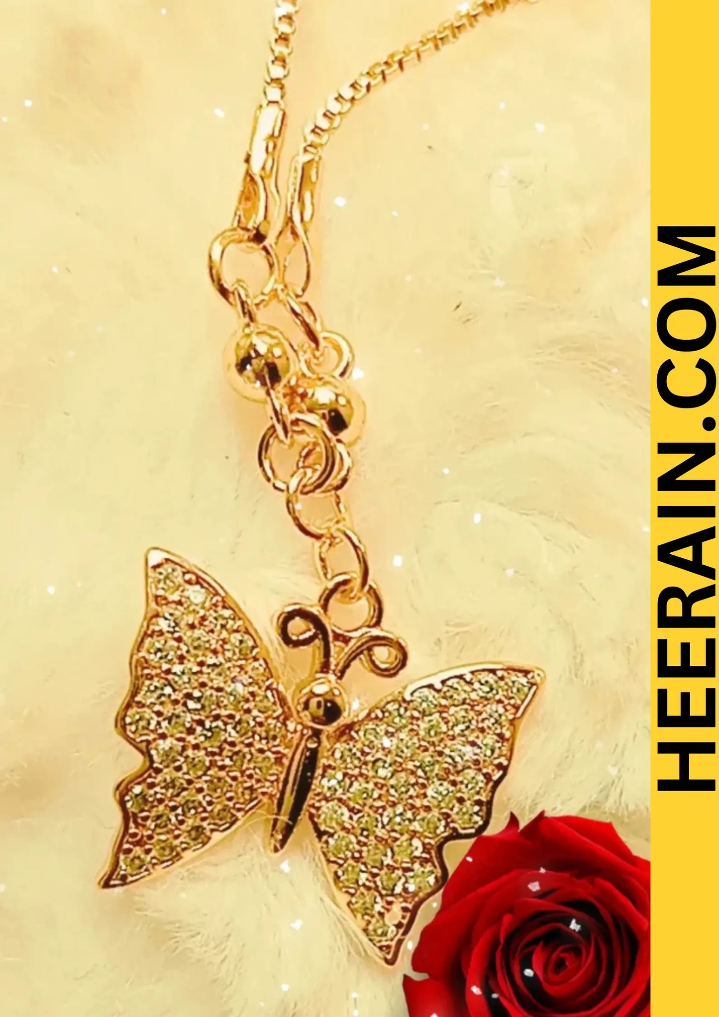 Elegant Butterfly Pendant - Symbol of Grace and Transformation